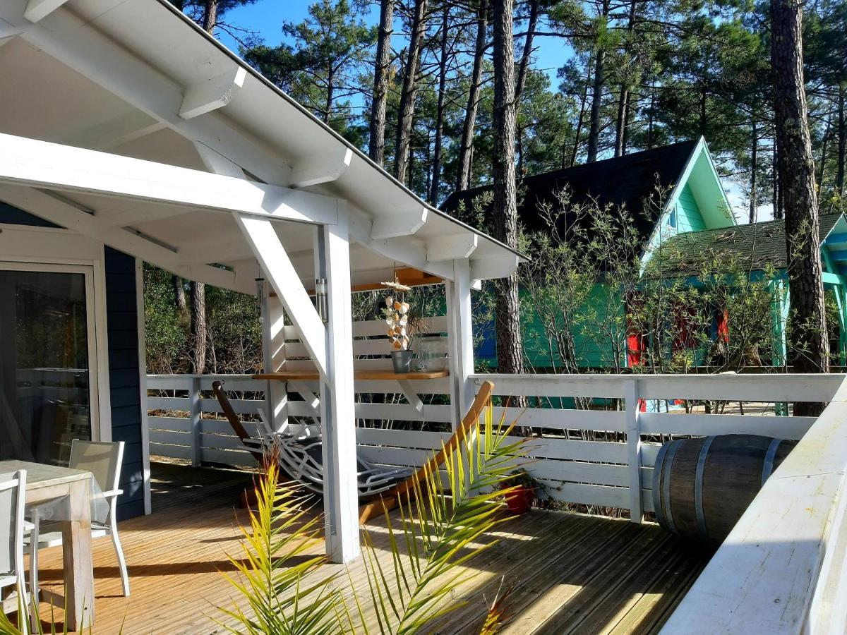 Domaine résidentiel naturiste de la Jenny chalet 6 pers Villa Le Porge Exterior foto