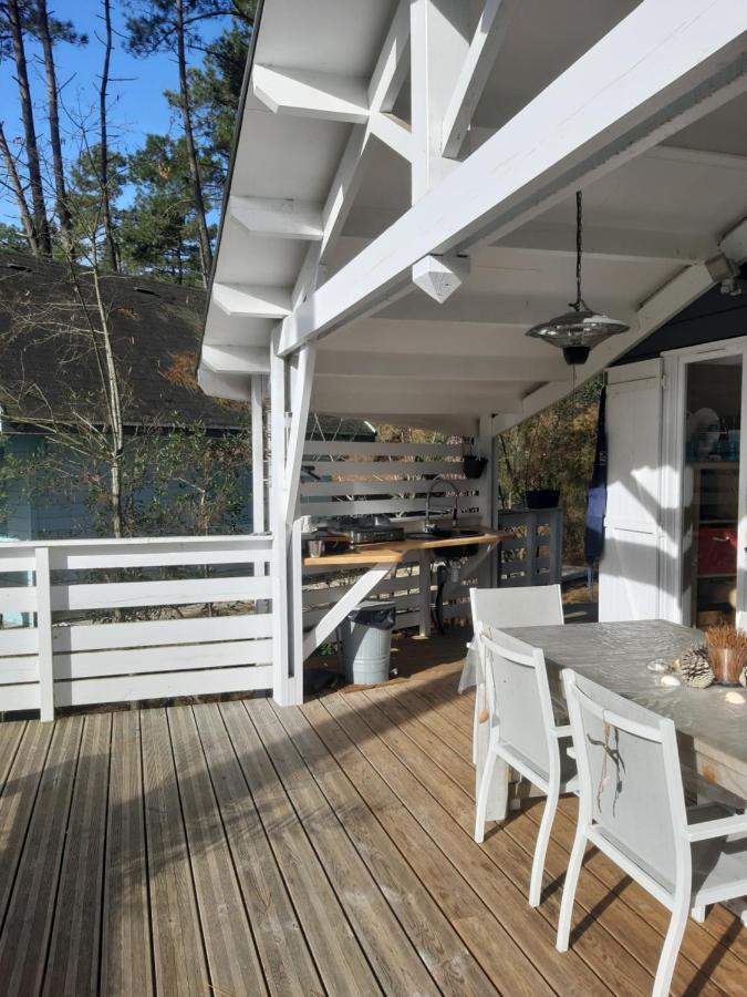 Domaine résidentiel naturiste de la Jenny chalet 6 pers Villa Le Porge Exterior foto
