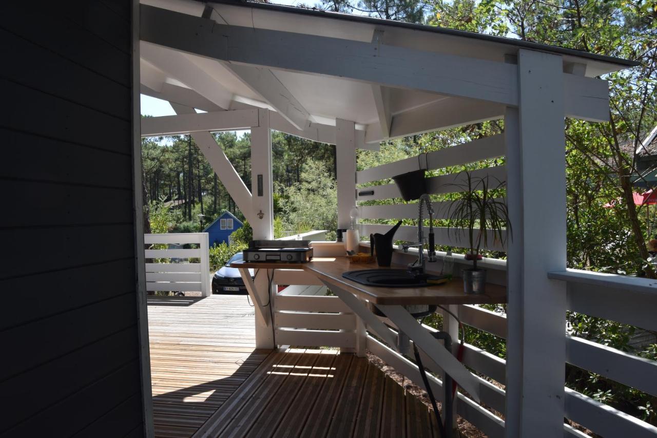 Domaine résidentiel naturiste de la Jenny chalet 6 pers Villa Le Porge Exterior foto